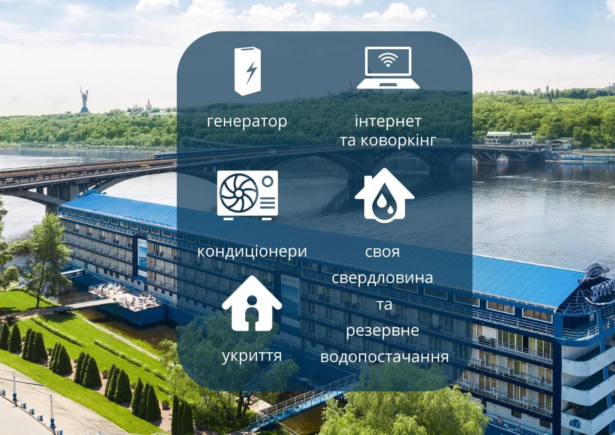 Bakkara Hotel Kiev Luaran gambar